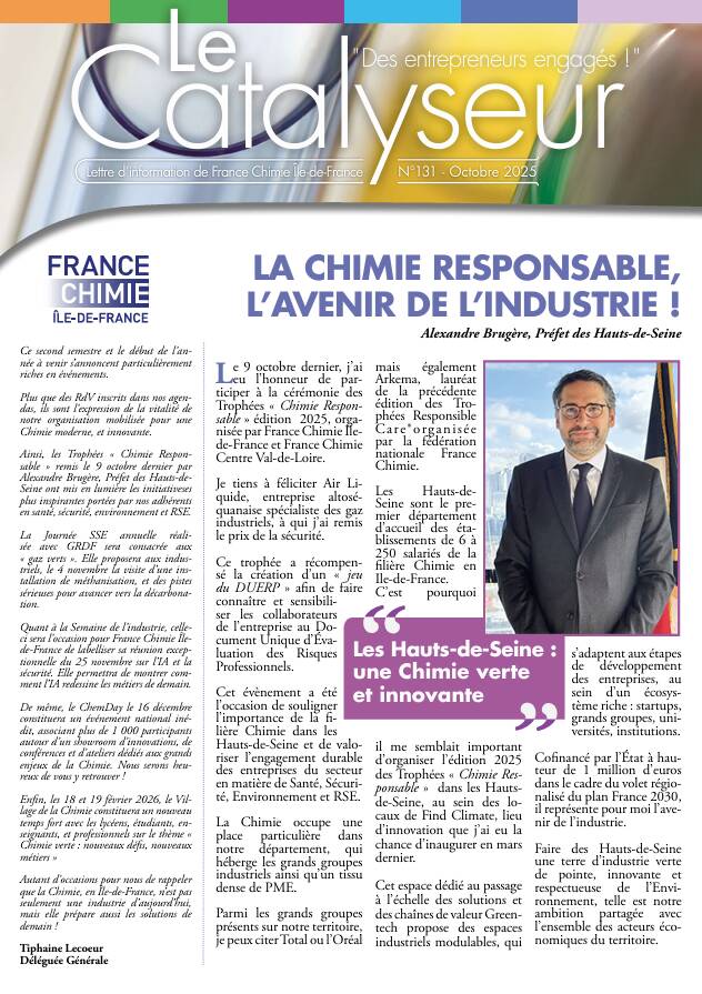 La Catalyseur N131 - Octobre 2025