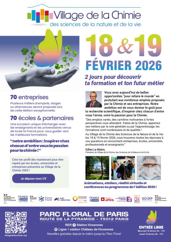 Notre ambition : inspirer la passion pour la Chimie !!!!